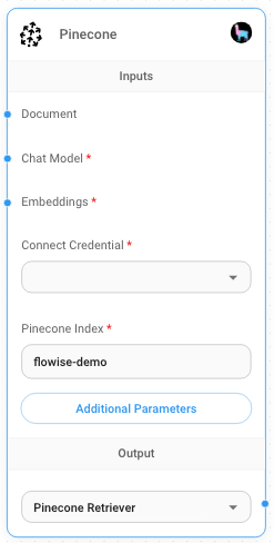 <p>Pinecone Node</p>