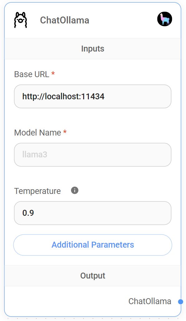 <p>ChatOllama Node</p>